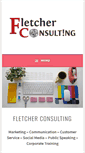 Mobile Screenshot of fletcherconsulting.com